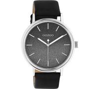 Quarzuhr OOZOO "C10939", schwarz, Armbanduhren, Damen, Quarzuhr, Armbanduhr, Damenuhr, Lederarmband (38866563-0) schwarz
