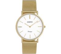 Quarzuhr OOZOO, gold (goldfarben), Armbanduhren, Damen, Quarzuhr, Armbanduhr, Damenuhr, Edelstahlarmband (77494228-0) goldfarben