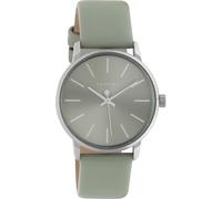 Quarzuhr OOZOO, grau, Armbanduhren, Damen, Quarzuhr, Armbanduhr, Damenuhr, Lederarmband (73755428-0) grau