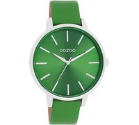 Quarzuhr OOZOO, grün, Armbanduhren, Damen, Quarzuhr, Armbanduhr, Damenuhr, Herrenuhr, Lederarmband (15534317-0)