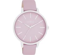 Quarzuhr OOZOO, lila (flieder), Armbanduhren, Damen, Quarzuhr, Armbanduhr, Damenuhr, Herrenuhr, Lederarmband (34299269-0)