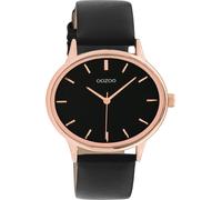 Quarzuhr OOZOO, schwarz, Armbanduhren, Damen, Quarzuhr, Armbanduhr, Damenuhr, Lederarmband (67267002-0)
