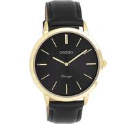 Quarzuhr OOZOO, schwarz (schwarz, schwarz), Armbanduhren, Damen, Quarzuhr, Armbanduhr, Damenuhr, Herrenuhr, Lederarmband, analog (18941407-0) schwarz, schwarz