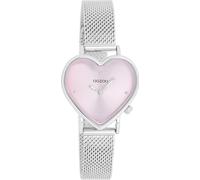 Quarzuhr OOZOO, silber (silberfarben, lila), Armbanduhren, Damen, Quarzuhr, Armbanduhr, Damenuhr, analog (24379661-0) silberfarben, lila