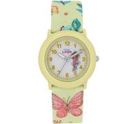 Prinzessin Lillifee Armbanduhr Mädchen Kinder Quarzuhr Analog, mit Textil Armband, 3 bar Wasserdicht, Kommt in Uhren Geschenk Box