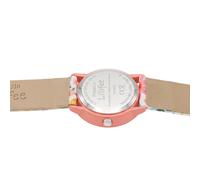 Quarzuhr PRINZESSIN LILLIFEE, rosa (bunt, weiß, orange), Armbanduhren, Kinder, Quarzuhr, Armbanduhr, Kinderuhr, Mädchen, analog, Textilband (36199268-0) bunt, weiß, orange