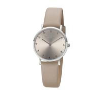 Quarzuhr REGENT, beige (taupe), Armbanduhren, Damen, Quarzuhr, Armbanduhr, Damenuhr, Lederarmband, analog (46448533-0) taupe