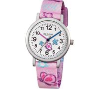 Quarzuhr REGENT, bunt (rosa), Armbanduhren, Kinder, Quarzuhr, Armbanduhr, Kinderuhr, Lernuhr, Mädchen, Schulanfang, Geschenkidee (92274345-0) rosa