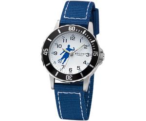 Quarzuhr REGENT "F1375 - 3246.79.14", blau, Armbanduhren, Kinder, Quarzuhr, ideal auch als Geschenk (15827205-0) blau