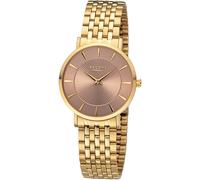 Quarzuhr REGENT, gold (goldfarben, hellbraun), Armbanduhren, Damen, Quarzuhr, Armbanduhr, Damenuhr, Mineralglas, Edelstahlarmband, analog (50997829-0) goldfarben, hellbraun