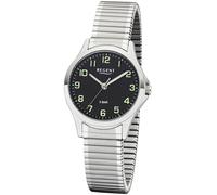 Regent Damen Analog Quarz Uhr mit Edelstahl Armband 12310169