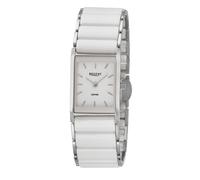 Quarzuhr REGENT, weiß, silberfarben, Armbanduhren, Damen, Armbanduhr, Damenuhr, analog (64695828-0) weiß, silberfarben
