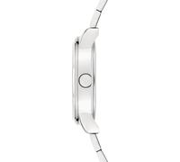 Quarzuhr S.OLIVER "Core Round", silberfarben, grün, Armbanduhren, Herren, Quarzuhr, Armbanduhr, Herrenuhr, Edelstahlarmband, analog (82630548-0) silberfarben, grün