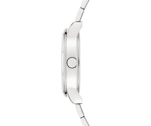 Quarzuhr S.OLIVER "Core Round", silberfarben, grün, Armbanduhren, Herren, Quarzuhr, Armbanduhr, Herrenuhr, Edelstahlarmband, analog (82630548-0) silberfarben, grün