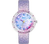 Quarzuhr S.OLIVER, lila, Armbanduhren, Damen, Quarzuhr, Armbanduhr, Kinderuhr, Mädchen, Geschenkidee, Geburtstag, Schulanfang (88170047-0)
