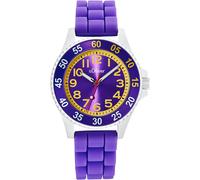 Quarzuhr S.OLIVER, lila, Armbanduhren, Kinder, Quarzuhr, Armbanduhr, Kinderuhr, analog, Silikonarmband, Geschenkidee (26655310-0) lila