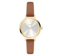 Quarzuhr S.OLIVER "Petite Time", braun, Armbanduhren, Damen, Quarzuhr, Armbanduhr, Damenuhr, analog (58885235-0) braun