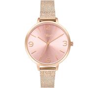 Quarzuhr S.OLIVER, rosa (roségoldfarben), Armbanduhren, Damen, Quarzuhr, Armbanduhr, Damenuhr, analog, Edelstahlarmband (37412123-0) roségoldfarben