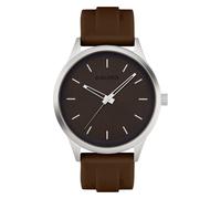 Quarzuhr S.OLIVER "Sport Silicone", braun, schwarz, Armbanduhren, Herren, Quarzuhr, Armbanduhr, Herrenuhr, Silikonarmband, analog (36169731-0) braun, schwarz