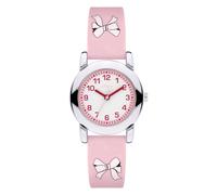 Quarzuhr S.OLIVER "The Joy Time", rosa, Armbanduhren, Kinder, Quarzuhr, Armbanduhr, Silikonarmband, Kinderuhr, Mädchen, analog (20436546-0) rosa
