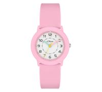 Quarzuhr S.OLIVER "The Little Spark", rosa, Armbanduhren, Kinder, Quarzuhr, Armbanduhr, Silikonarmband, Kinderuhr, Mädchen, analog (35588721-0) rosa
