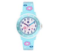 Quarzuhr S.OLIVER "The Magic Time", türkis, blau, rosa, Armbanduhren, Kinder, Quarzuhr, Armbanduhr, Silikonarmband, Kinderuhr, Mädchen, analog (61444668-0) türkis, blau, rosa