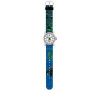 Quarzuhr SCOUT "Action Boys", blau (blau, grün), Armbanduhren, Kinder, Quarzuhr, Armbanduhr, Kinderuhr, Lernuhr, Geschenkidee, Schulanfang, Jungen,Dino (47092704-0) blau, grün
