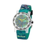 Quarzuhr SCOUT "Dinosaurier", bunt, Armbanduhren, Kinder, Quarzuhr, Armbanduhr, Kinderuhr, Junge, analog (60430237-0) bunt