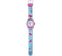 Quarzuhr SCOUT "The It-Collection", blau (hellblau, rot), Armbanduhren, Kinder, Quarzuhr, Armbanduhr, Kinderuhr, Lernuhr, Geschenkidee, Schulanfang,Meerjungfrau (74180151-0) hellblau, rot