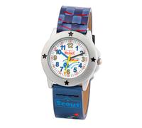 Quarzuhr SCOUT "Weltraum", blau (bunt), Armbanduhren, Kinder, Quarzuhr, Armbanduhr, Kinderuhr, Junge, analog (88013920-0) bunt