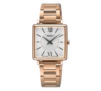 Quarzuhr SEIKO, roségoldfarben, Armbanduhren, Damen, Quarzuhr, Armbanduhr, Damenuhr, Edelstahlarmband, analog (38391912-0) roségoldfarben