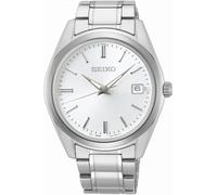 Quarzuhr SEIKO, silber (silberfarben, silberfarben), Armbanduhren, Herren, Quarzuhr, Armbanduhr, Herrenuhr, Damenuhr, Datum, Saphirglas, Edelstahlarmband (53977806-0)