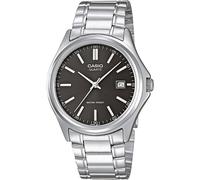 Quarzuhr, silber (edelstahlfarben), CASIO TIMELESS COLLECTION, Armbanduhren, Damen, Quarzuhr, Armbanduhr, Herrenuhr, Damenuhr, Edelstahlarmband, analog, Datum (78774469-0) edelstahlfarben