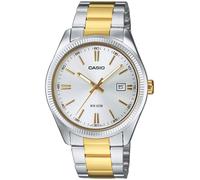 Quarzuhr, silber (silberfarben, goldfarben), CASIO TIMELESS COLLECTION, Armbanduhren, Damen, Quarzuhr, Armbanduhr, Herrenuhr, Damenuhr, Datum, Edelstahlarmband, Neo-Display (79296726-0) silberfarben, 