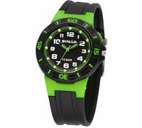 Quarzuhr SINAR, schwarz, Armbanduhren, Kinder, Quarzuhr, Armbanduhr, Kinderuhr, Jungen, bis 10 bar wasserdicht, Geschenkidee (795780-0) schwarz