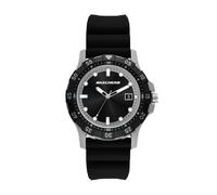 Quarzuhr SKECHERS "Glen Oaks", schwarz, Armbanduhren, Herren, Quarzuhr, Armbanduhr, Herrenuhr, Silikonarmband, analog, Tag (69233751-0) schwarz