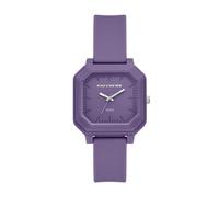 Quarzuhr SKECHERS "Rosencrans Square", lila, silberfarben, Armbanduhren, Herren, Quarzuhr, Armbanduhr, Damenuhr, Herrenuhr, Silikonarmband, analog (73961905-0) lila, silberfarben