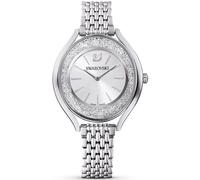 Quarzuhr SWAROVSKI "CRYSTALLINE", silber (silberfarben), Armbanduhren, Damen, Quarzuhr, Armbanduhr, Damenuhr, Swarovski-Kristalle, Swiss Made (79667959-0) silberfarben