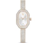 Quarzuhr SWAROVSKI "DEXTERA BANGLE", gold (goldfarben), Armbanduhren, Damen, Quarzuhr, Armbanduhr, Damenuhr, Swarovski-Kristalle, Swiss Made (90785234-0) goldfarben