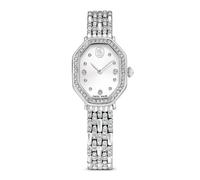 Dextera Octagon Uhr, Schweizer Produktion, Metallarmband, Silberfarben, Edelstahl OS