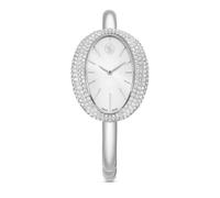 Quarzuhr SWAROVSKI "IMBER", silber (silberfarben), Armbanduhren, Damen, Quarzuhr, Armbanduhr, Damenuhr, Swiss Made, Edelstahlarmband, analog (99796601-0) silberfarben