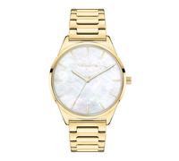 Quarzuhr TAMARIS "Basic Elegance", goldfarben, Armbanduhren, Damen, Quarzuhr, Armbanduhr, Damenuhr, Edelstahlarmband, analog (43058855-0) goldfarben