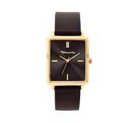 Quarzuhr TAMARIS, braun (dunkelbraun), Armbanduhren, Damen, Quarzuhr, Armbanduhr, Damenuhr, Silikonarmband, analog (50259669-0) dunkelbraun