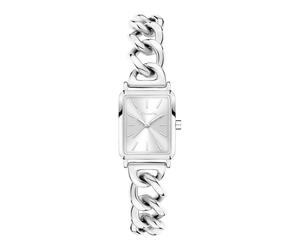 Quarzuhr TAMARIS "Chain Watch", silberfarben, Armbanduhren, Damen, Quarzuhr, Armbanduhr, Damenuhr, Edelstahlarmband, analog (59131705-0) silberfarben