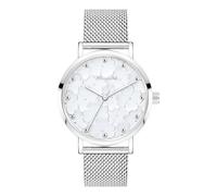 Quarzuhr TAMARIS "Clover", silberfarben, Armbanduhren, Damen, Quarzuhr, Armbanduhr, Damenuhr, Edelstahlarmband, analog (26575215-0) silberfarben