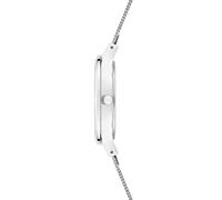 Quarzuhr TAMARIS "New Mesh", silber (silberfarben), Armbanduhren, Damen, Quarzuhr, Armbanduhr, Damenuhr, analog (96465448-0) silberfarben