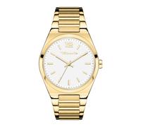 Quarzuhr TAMARIS "The Round Basic Essential", goldfarben, Armbanduhren, Damen, Quarzuhr, Armbanduhr, Damenuhr, Edelstahlarmband, analog (47524007-0) goldfarben