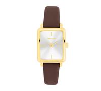 Quarzuhr TAMARIS "Tiny Leather", braun, Armbanduhren, Damen, Quarzuhr, Armbanduhr, Damenuhr, Lederarmband, analog (90205339-0) braun