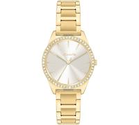Quarzuhr TAMARIS "TT-0045-MQ", gold (goldfarben), Armbanduhren, Damen, Quarzuhr, Armbanduhr, Damenuhr, Edelstahlarmband, analog, Zirkonia (synth.) (47769033-0) goldfarben