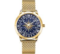 Quarzuhr THOMAS SABO "GLAM SPIRIT ASTRO", gold (goldfarben), Armbanduhren, Damen, Quarzuhr, Armbanduhr, Damenuhr, Sternzeichen, Sterne, Astro (56059428-0) goldfarben